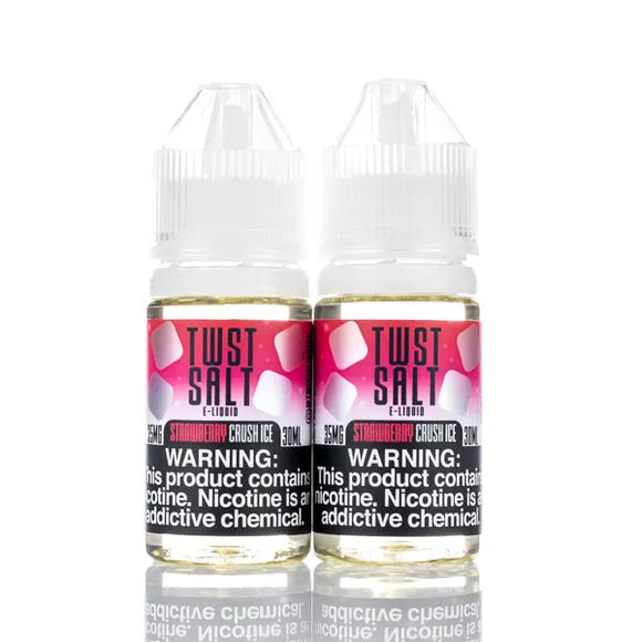 TWST Salt E Liquid - Ice Strawberry Crush - 60ml