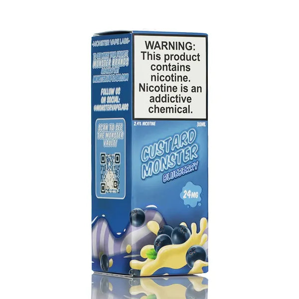 blueberry custard vape juice Custard Monster Salts - Blueberry Custard - 30ml blueberry custard vape juice Custard Monster Salts - Blueberry Custard - 30ml