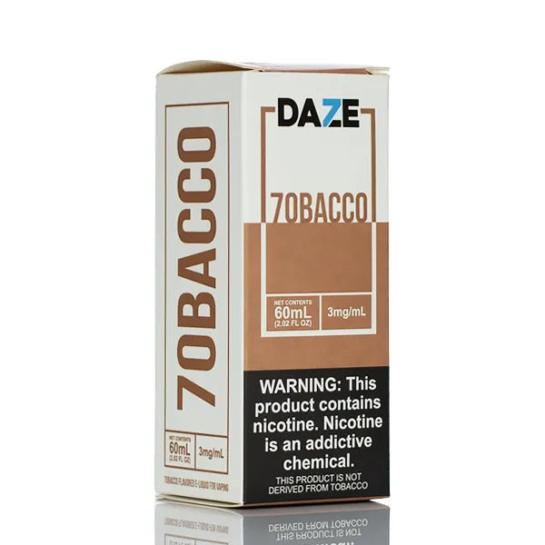 7 Daze Eliquid - 7obacco- 60ml