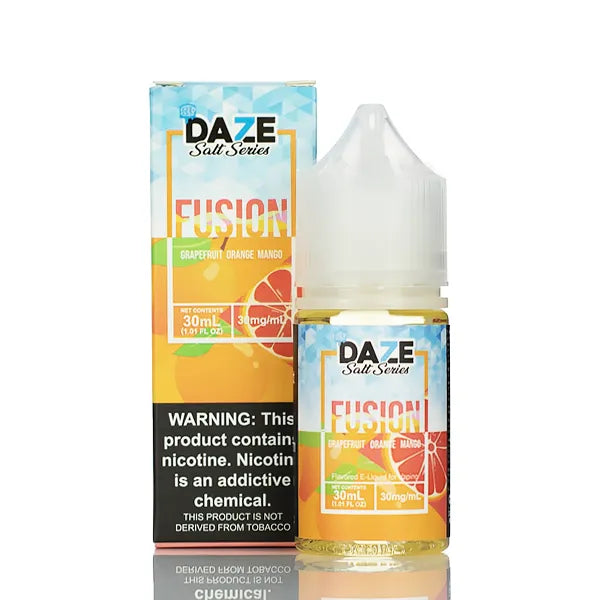 7 Daze Fusion TFN Salts -Grapefruit Orange Mango ICED - 30ml