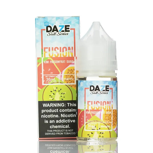 7 Daze Fusion TFN Salts - Kiwi Passionfruit Guava ICED - 30ml