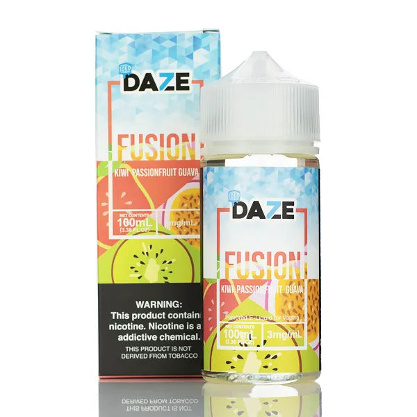 7 Daze Fusion TFN - Kiwi Passionfruit Guava ICED- 100ml