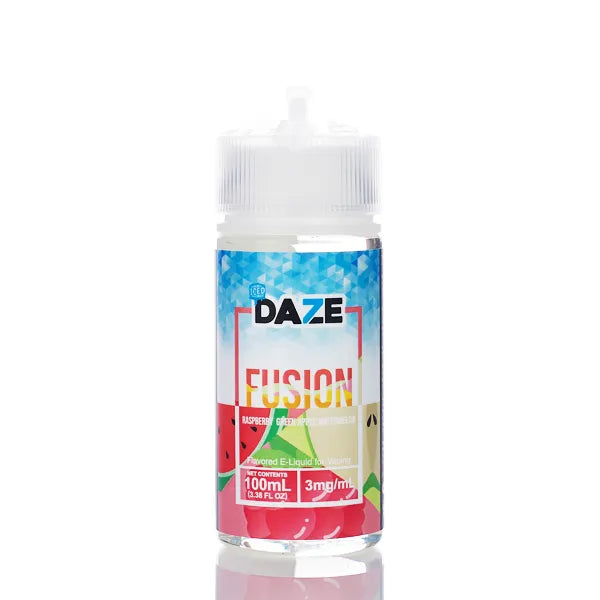 7 Daze Fusion TFN - Raspberry Green Apple Watermelon ICED - 100ml - 0