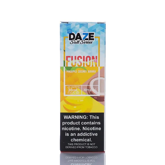 7 Daze Fusion TFN Salt - Pineapple Coconut Banana ICED - 30ml