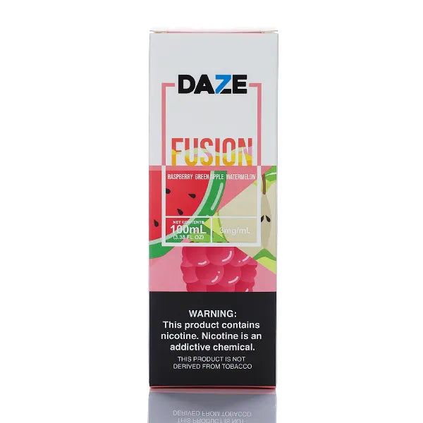 7 Daze Fusion TFN - Raspberry Green Apple Watermelon - 100ml