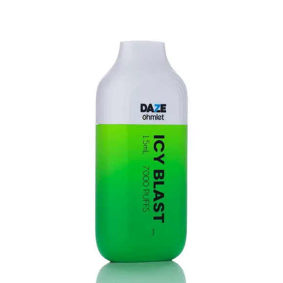 7 Daze Ohmlet 7000 Puffs Rechargeable Disposable Vape - 15ML