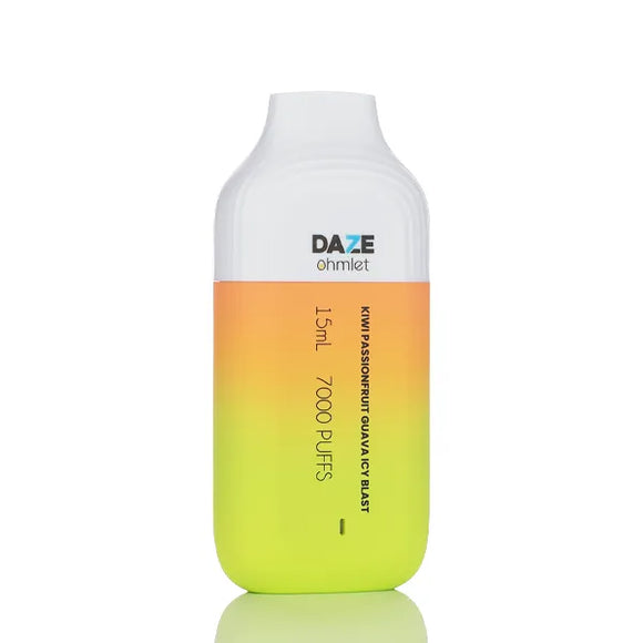 7 Daze Ohmlet 7000 Puffs Rechargeable Disposable Vape - 15ML