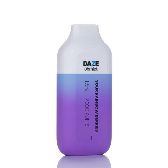 7 Daze Ohmlet 7000 Puffs Rechargeable Disposable Vape - 15ML