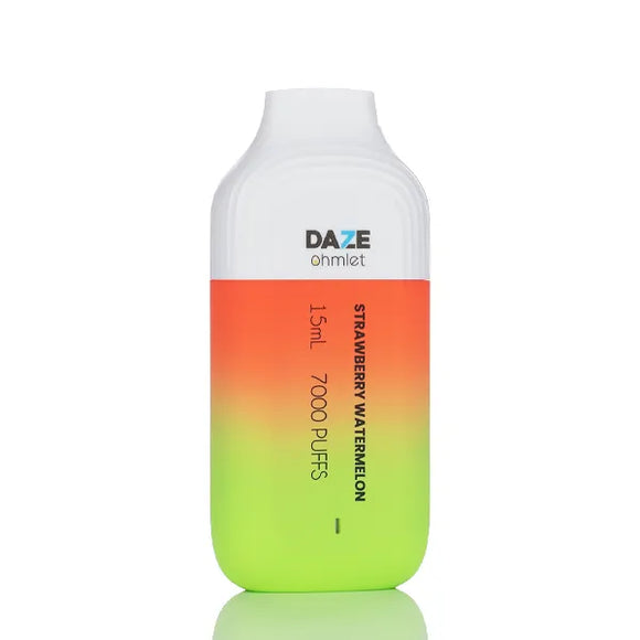 7 Daze Ohmlet 7000 Puffs Rechargeable Disposable Vape - 15ML