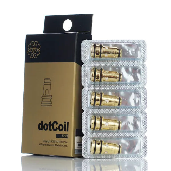 dotMod dotCoil Replacement Coils | dotAIO V2 and dotTank 25mm dotMod dotCoil Replacement Coils | dotAIO V2 and dotTank 25mm