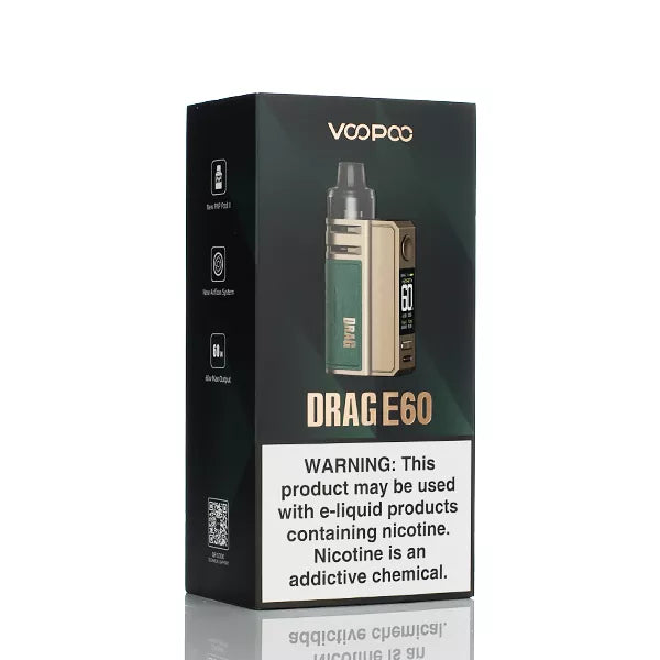 used voopoo drag VooPoo Drag E60 60W Pod Mod Kit