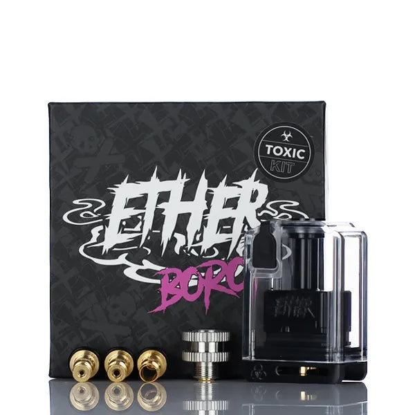 Boro Rba Kit Suicide Mods x Vaping Bogan Ether Boro RBA Kit | Rebuildable Boro Tank