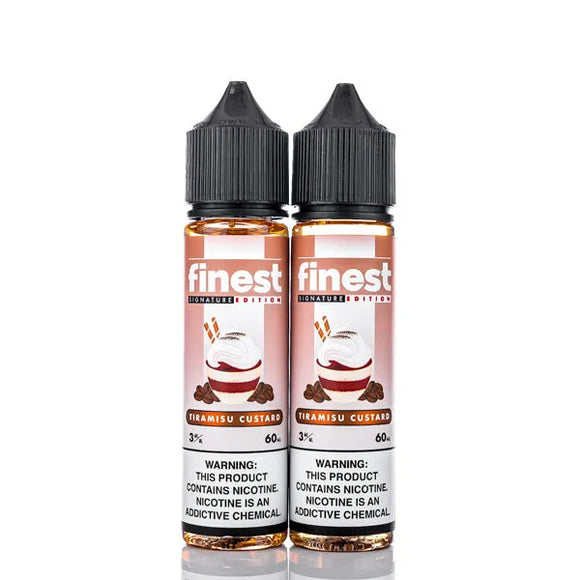 The Finest E-Liquid - Signature Edition - Tiramisu Custard - 120ml