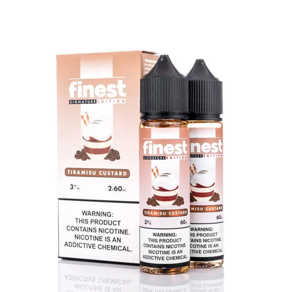 The Finest E-Liquid - Signature Edition - Tiramisu Custard - 120ml