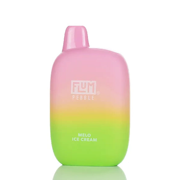 FLUM PEBBLE DISP 6000 PUFFS 10CT - MELON ICE CREAM