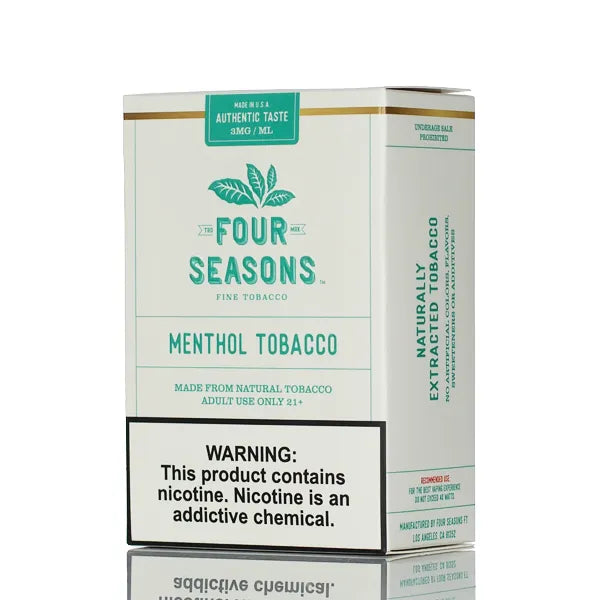 Four Seasons E-liquids - Menthol Tobacco- 60ml