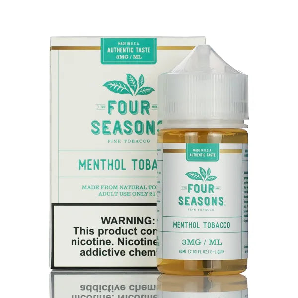 Four Seasons Eliquids Menthol Tobacco 60ml ELiquids