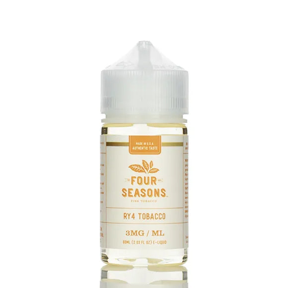 Four Seasons E-liquids - RY4 Tobacco- 60ml