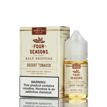Four Seasons Salt Nicotine - Desert Tobacco - 30ml