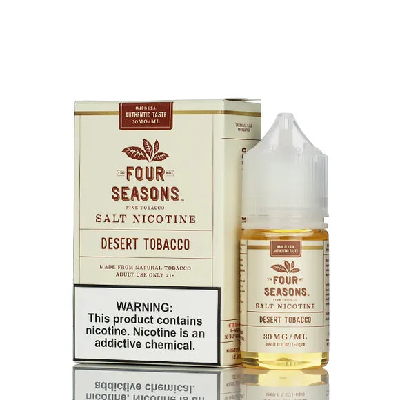 Four Seasons Salt Nicotine - Desert Tobacco - 30ml