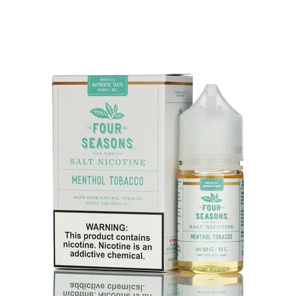 Four Seasons Salt Nicotine - Menthol Tobacco - 30ml