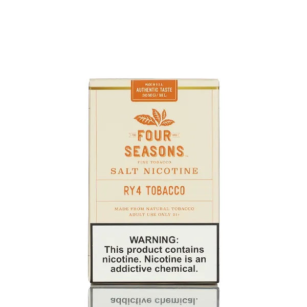 Four Seasons Salt Nicotine - RY4 Tobacco - 30ml