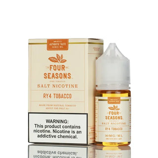 Four Seasons Salt Nicotine - RY4 Tobacco - 30ml