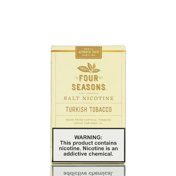 Four Seasons Salt Nicotine - Turkish Tobacco - 30ml