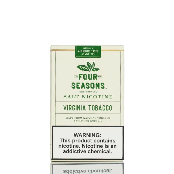Four Seasons Salt Nicotine - Virginia Tobacco - 30ml