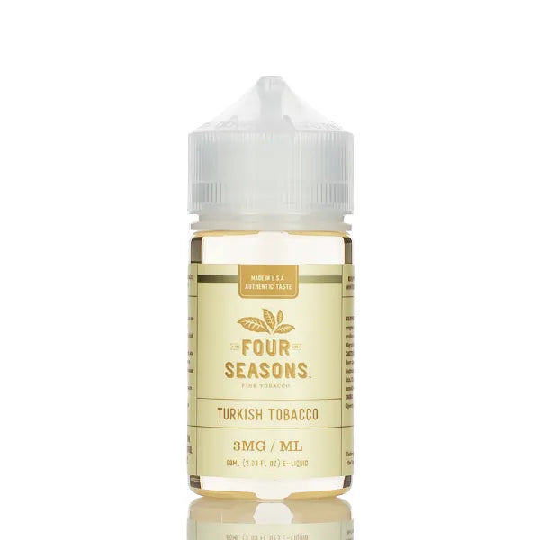Four Seasons E-liquids - Turkish Tobacco- 60ml | E-Liquids Four Seasons E-liquids - Turkish Tobacco- 60ml | E-Liquids