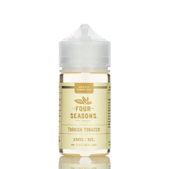Four Seasons E-liquids - Turkish Tobacco- 60ml