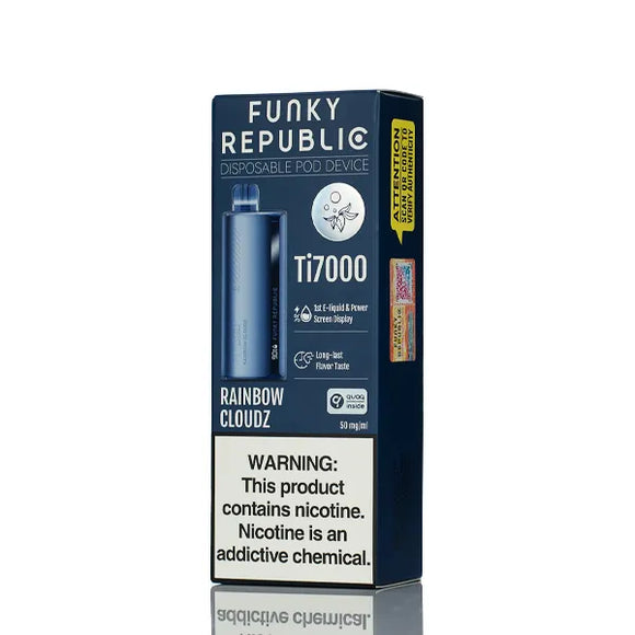 Funky Republic Ti7000 7000 Puffs Disposable Vape - 12.8ML