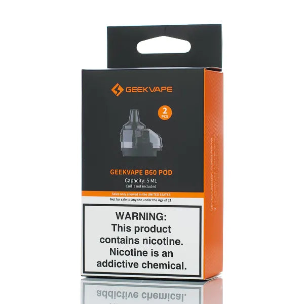 GeekVape Aegis B60 (Aegis Boost 2) Replacement Pods | Vape Pods GeekVape Aegis B60 (Aegis Boost 2) Replacement Pods | Vape Pods