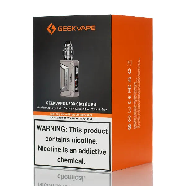 GeekVape L200 Classic Aegis Legend 2 200W Dual 21700 | Starter Kit GeekVape L200 Classic Aegis Legend 2 200W Dual 21700 | Starter Kit