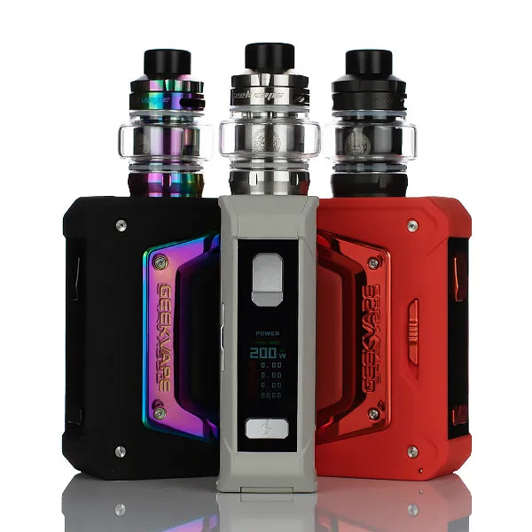 Geek Vape Mod Kits Geekvape L200 Classic (Aegis Legend 2) Box-Mod Kit Aegis Boost Pod Mod Kit | Geek Vape | 40W | Aura Glow Geek Vape Mod Kits Geekvape L200 Classic (Aegis Legend 2) Box-Mod Kit Aegis Boost Pod Mod Kit | Geek Vape | 40W | Aura Glow