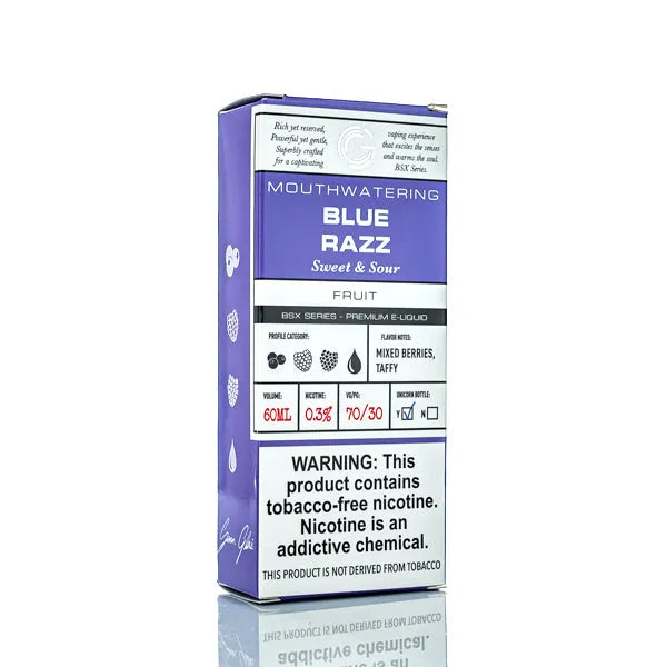 Glas Basix E-Liquid - Blue Razz - 60ml - 0