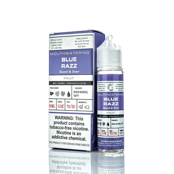 Glas Basix E-Liquid - Blue Razz - 60ml