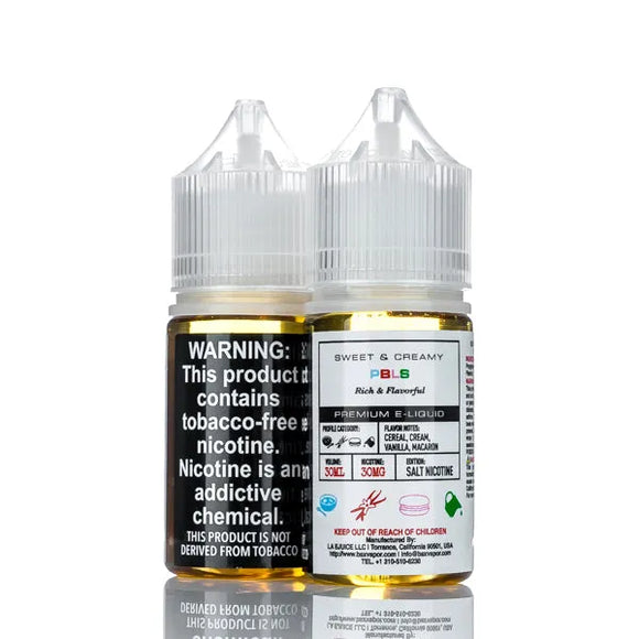 Glas Basix Salt Nic E-Liquid - PBLS - 30ml