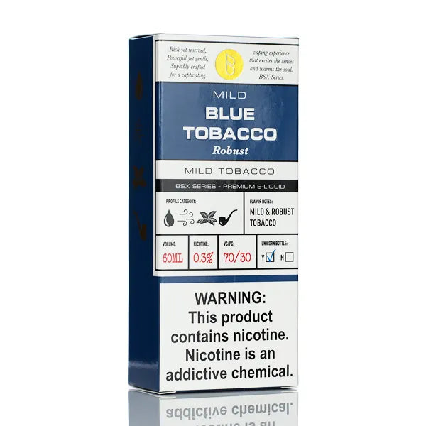 BSX Vapor E-Liquid - Blue Tobacco - 60ml | E-Juice BSX Vapor E-Liquid - Blue Tobacco - 60ml | E-Juice
