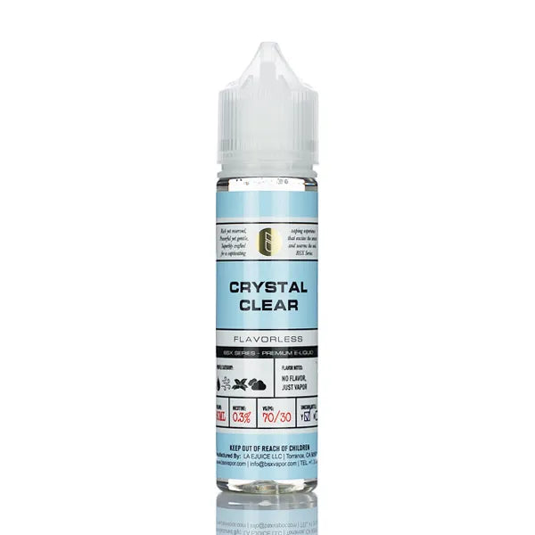 BSX Vapor E-Liquid - Crystal Clear - 60ml | E-Juice BSX Vapor E-Liquid - Crystal Clear - 60ml | E-Juice