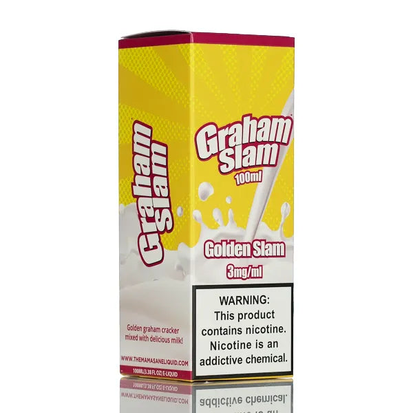 Slam Juice E-Liquid - Graham Slam - 100ml | Vape Juice Slam Juice E-Liquid - Graham Slam - 100ml | Vape Juice