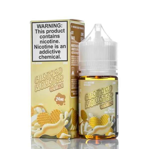 Custard Monster Salts - Vanilla Custard - 30ml | E-Liquids