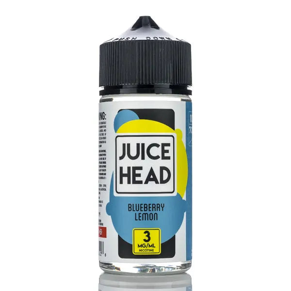 Juice Head E-Liquid - Blueberry Lemon - 100ml - 0