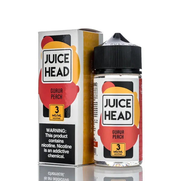 Juice Head E-Liquid - Guava Peach - 100ml
