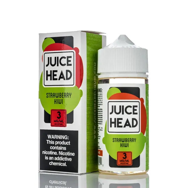 Juice Head E-Liquid - Strawberry Kiwi - 100ml