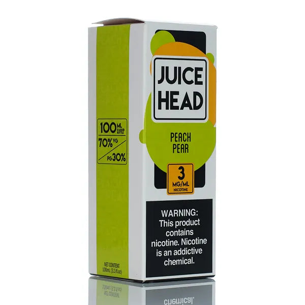 Juice Head E-Liquid - Peach Pear - 100ml