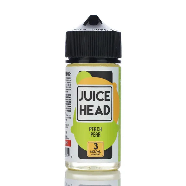 Juice Head E-Liquid - Peach Pear - 100ml - 0