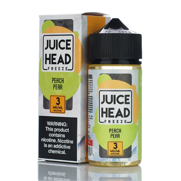 Juice Head Freeze E-Liquid - Peach Pear - 100ml