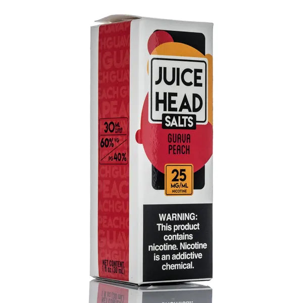 Juice Head Salts - Guava Peach - 30ml - 0