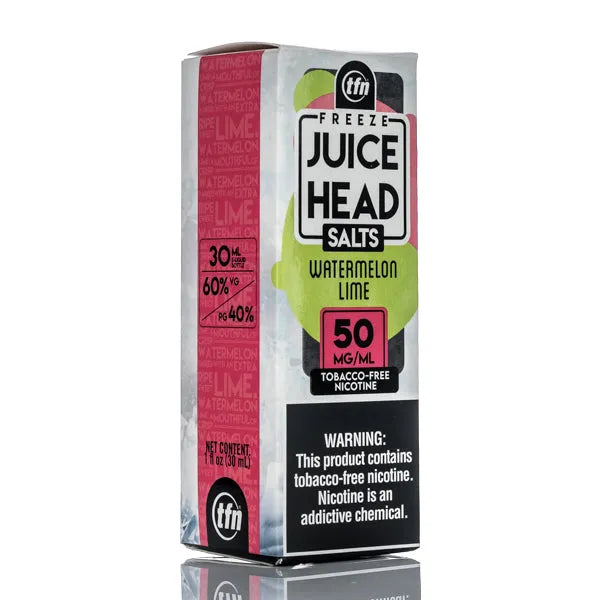 Juice Head TFN Salts - Watermelon Lime Freeze - 30ml - 0
